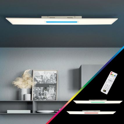Brilliant - LED RGBW Prigušiva stropna svjetiljka ODELLA LED/37W/230V 2700-6500K + daljinski upravljač