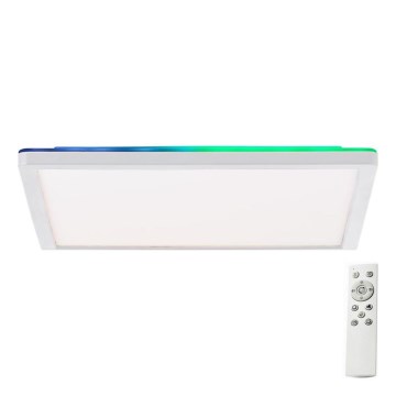Brilliant - LED RGBW Prigušiva stropna svjetiljka SALTERY LED/20W/230V 3000-6500K + daljinski upravljač
