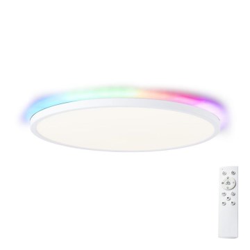 Brilliant - LED RGBW Prigušiva stropna svjetiljka SALTERY LED/22W/230V 3000-6500K + daljinski upravljač