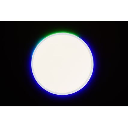 Brilliant - LED RGBW Prigušiva stropna svjetiljka SALTERY LED/22W/230V 3000-6500K + daljinski upravljač