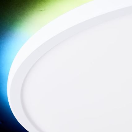 Brilliant - LED RGBW Prigušiva stropna svjetiljka SALTERY LED/22W/230V 3000-6500K + daljinski upravljač