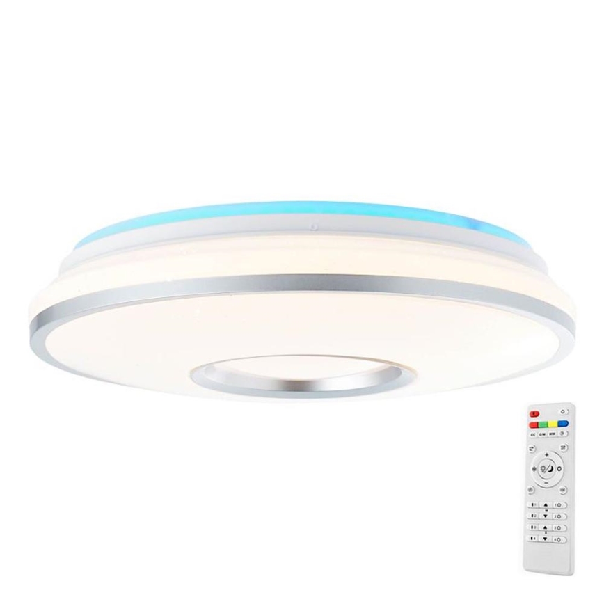 Brilliant - LED RGBW Prigušiva stropna svjetiljka VISITATION LED/24W/230V 3000-6500K + daljinski upravljač