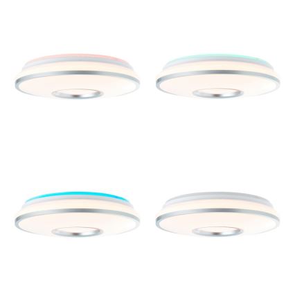 Brilliant - LED RGBW Prigušiva stropna svjetiljka VISITATION LED/24W/230V 3000-6500K + daljinski upravljač