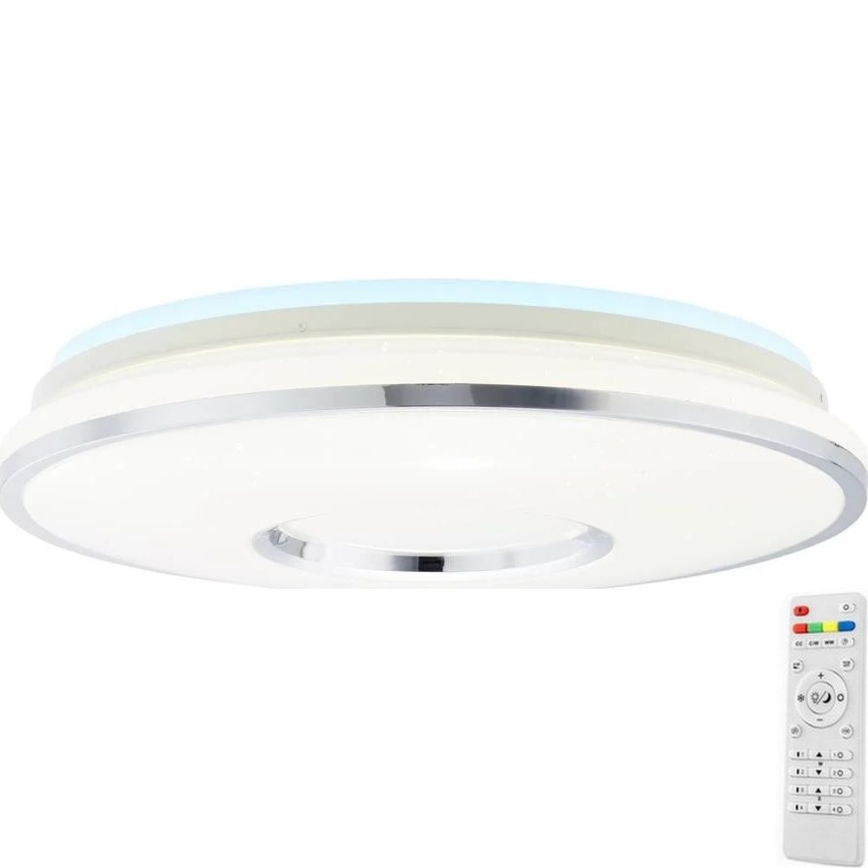 Brilliant - LED RGBW Prigušiva stropna svjetiljka VISITATION LED/32W/230V 3000-6500K + daljinski upravljač