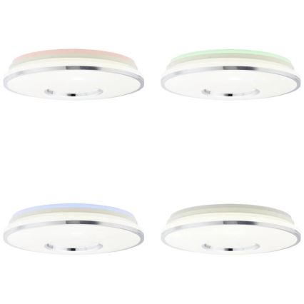 Brilliant - LED RGBW Prigušiva stropna svjetiljka VISITATION LED/32W/230V 3000-6500K + daljinski upravljač
