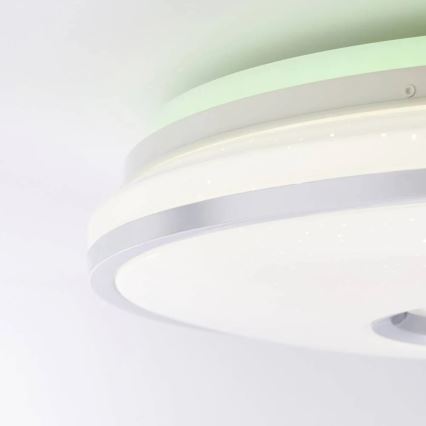 Brilliant - LED RGBW Prigušiva stropna svjetiljka VISITATION LED/32W/230V 3000-6500K + daljinski upravljač