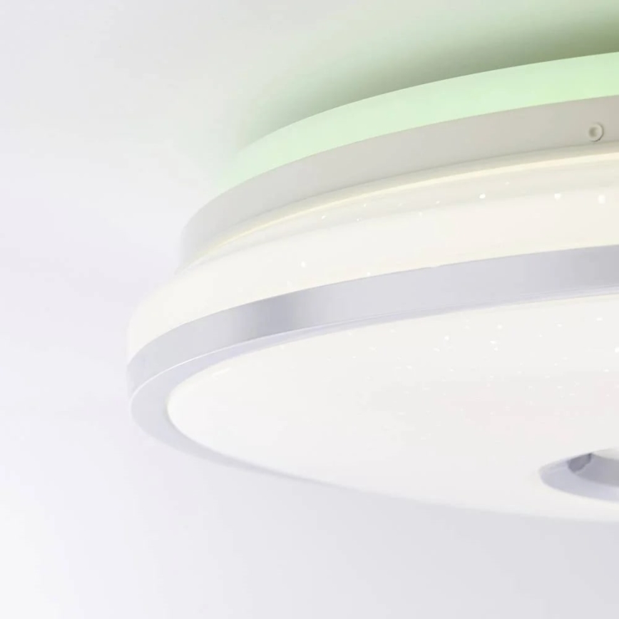Brilliant - LED RGBW Prigušiva stropna svjetiljka VISITATION LED/32W/230V 3000-6500K + daljinski upravljač