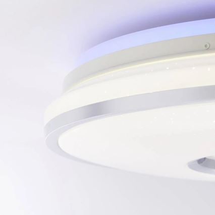Brilliant - LED RGBW Prigušiva stropna svjetiljka VISITATION LED/32W/230V 3000-6500K + daljinski upravljač