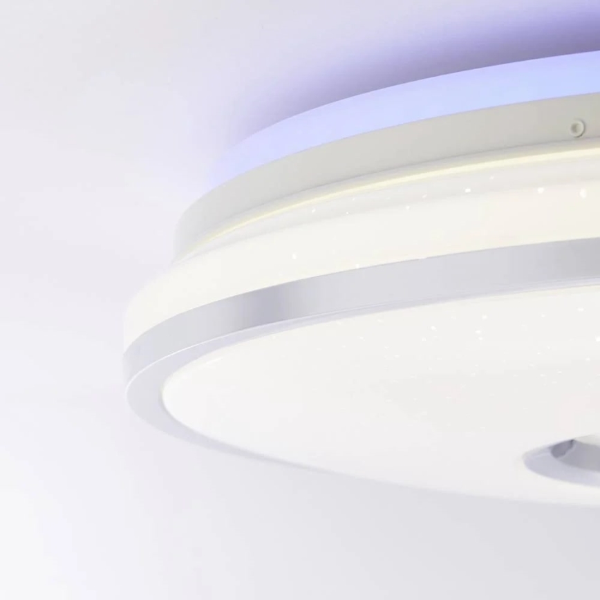 Brilliant - LED RGBW Prigušiva stropna svjetiljka VISITATION LED/32W/230V 3000-6500K + daljinski upravljač