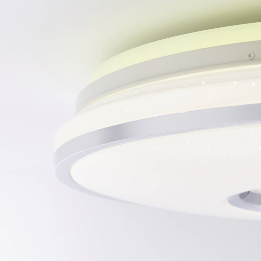 Brilliant - LED RGBW Prigušiva stropna svjetiljka VISITATION LED/32W/230V 3000-6500K + daljinski upravljač