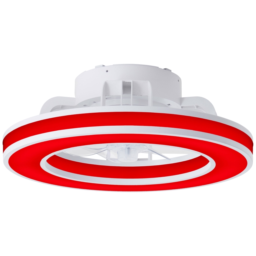 Brilliant - LED RGBW Prigušivi stropni ventilator MONDELLO LED/26W/230V 2700-6500K pr. 41,5 cm bijela + daljinski upravljač