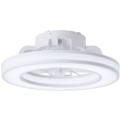 Brilliant - LED RGBW Prigušivi stropni ventilator MONDELLO LED/26W/230V 2700-6500K pr. 41,5 cm bijela + daljinski upravljač