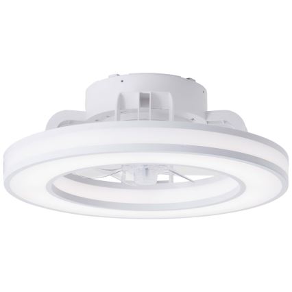 Brilliant - LED RGBW Prigušivi stropni ventilator MONDELLO LED/26W/230V 2700-6500K pr. 41,5 cm bijela + daljinski upravljač