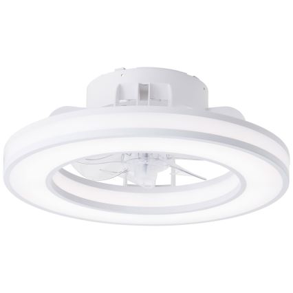 Brilliant - LED RGBW Prigušivi stropni ventilator MONDELLO LED/26W/230V 2700-6500K pr. 41,5 cm bijela + daljinski upravljač