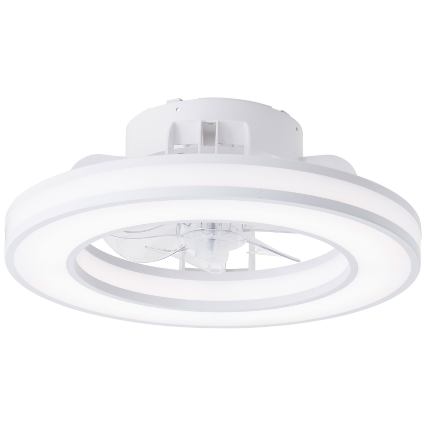 Brilliant - LED RGBW Prigušivi stropni ventilator MONDELLO LED/26W/230V 2700-6500K pr. 41,5 cm bijela + daljinski upravljač