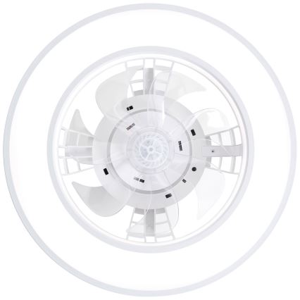 Brilliant - LED RGBW Prigušivi stropni ventilator MONDELLO LED/26W/230V 2700-6500K pr. 41,5 cm bijela + daljinski upravljač