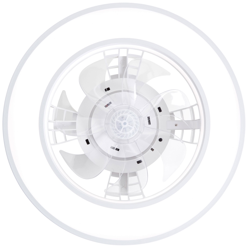 Brilliant - LED RGBW Prigušivi stropni ventilator MONDELLO LED/26W/230V 2700-6500K pr. 41,5 cm bijela + daljinski upravljač