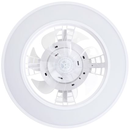 Brilliant - LED RGBW Prigušivi stropni ventilator MONDELLO LED/26W/230V 2700-6500K pr. 41,5 cm bijela + daljinski upravljač