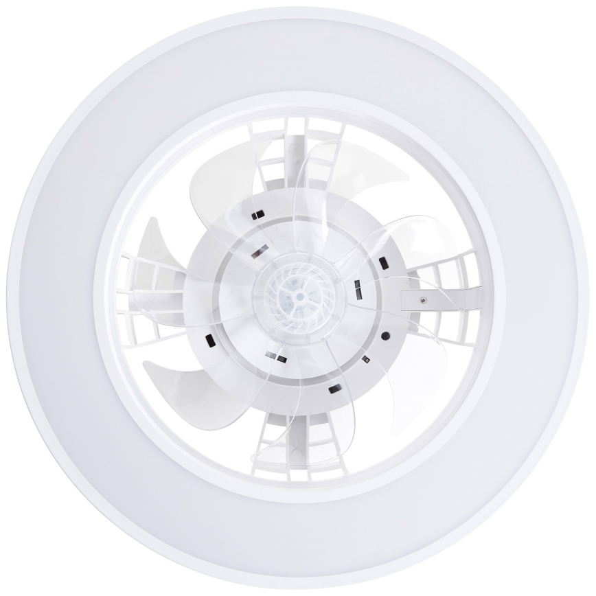 Brilliant - LED RGBW Prigušivi stropni ventilator MONDELLO LED/26W/230V 2700-6500K pr. 41,5 cm bijela + daljinski upravljač