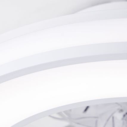 Brilliant - LED RGBW Prigušivi stropni ventilator MONDELLO LED/26W/230V 2700-6500K pr. 41,5 cm bijela + daljinski upravljač