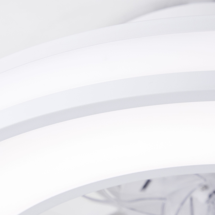Brilliant - LED RGBW Prigušivi stropni ventilator MONDELLO LED/26W/230V 2700-6500K pr. 41,5 cm bijela + daljinski upravljač