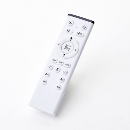 Brilliant - LED RGBW Prigušivi stropni ventilator MONDELLO LED/26W/230V 2700-6500K pr. 41,5 cm bijela + daljinski upravljač