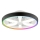 Brilliant - LED RGBW Prigušivi stropni ventilator sa svjetlom GAIANO LED/48W/230V 2700-6500K crna + daljinski upravljač