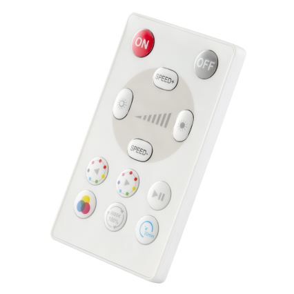 Brilliant - LED RGBW prigušivo stropno svjetlo LUMARO LED/22W/230V 4000K Ø 42 cm bijelo + daljinski upravljač