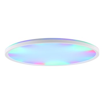 Brilliant - LED RGBW prigušivo stropno svjetlo LUMARO LED/22W/230V 4000K Ø 42 cm bijelo + daljinski upravljač