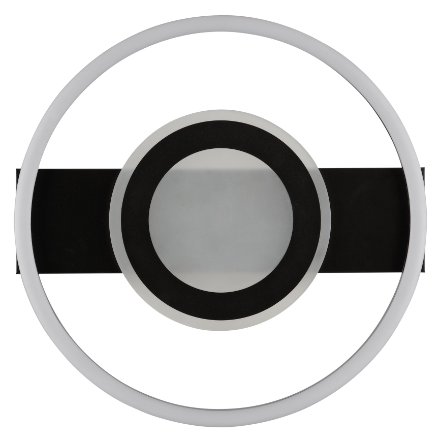 Brilliant - LED RGBW prigušivo stropno svjetlo MAUREEN LED/20W/230V 3000-6500K crna + daljinski upravljač