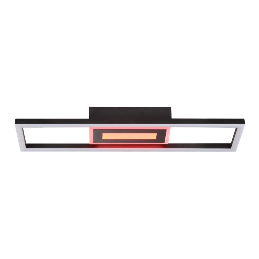 Brilliant - LED RGBW stropno svjetlo s mogućnošću prigušivanja BESSON LED/20W/230V 3000-6500K crno + daljinski upravljač