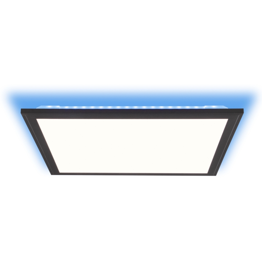 Brilliant - LED RGBW Dimmabilno stropno svjetlo ALLIE LED/24W/230V 2700-6500K crna + daljinski upravljač