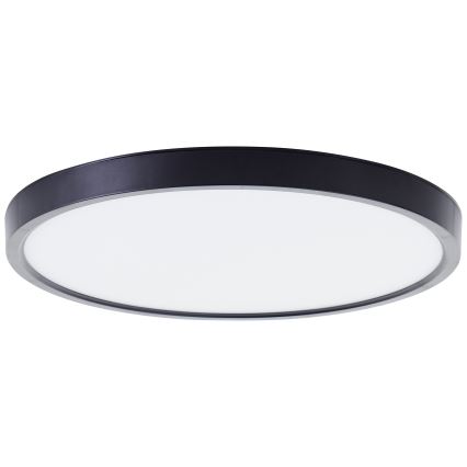 Brilliant - LED RGBW stropna svjetiljka s prigušivanjem LOTTI LED/16W/230V 3000K promjer 30 cm crna Wi-Fi Tuya + daljinski upravljač
