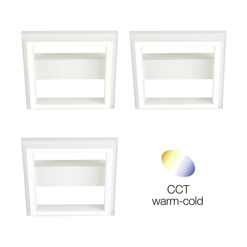 Brilliant - LED RGBW Dimmabilno stropno svjetlo PALLAS LED/18W/230V 2700-6500K + daljinski upravljač
