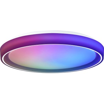 Brilliant - LED RGBW stropna svjetiljka s prigušivanjem FLOCO LED/34W/230V 3000-6500K promjera 49,5 cm bijela + daljinski upravljač