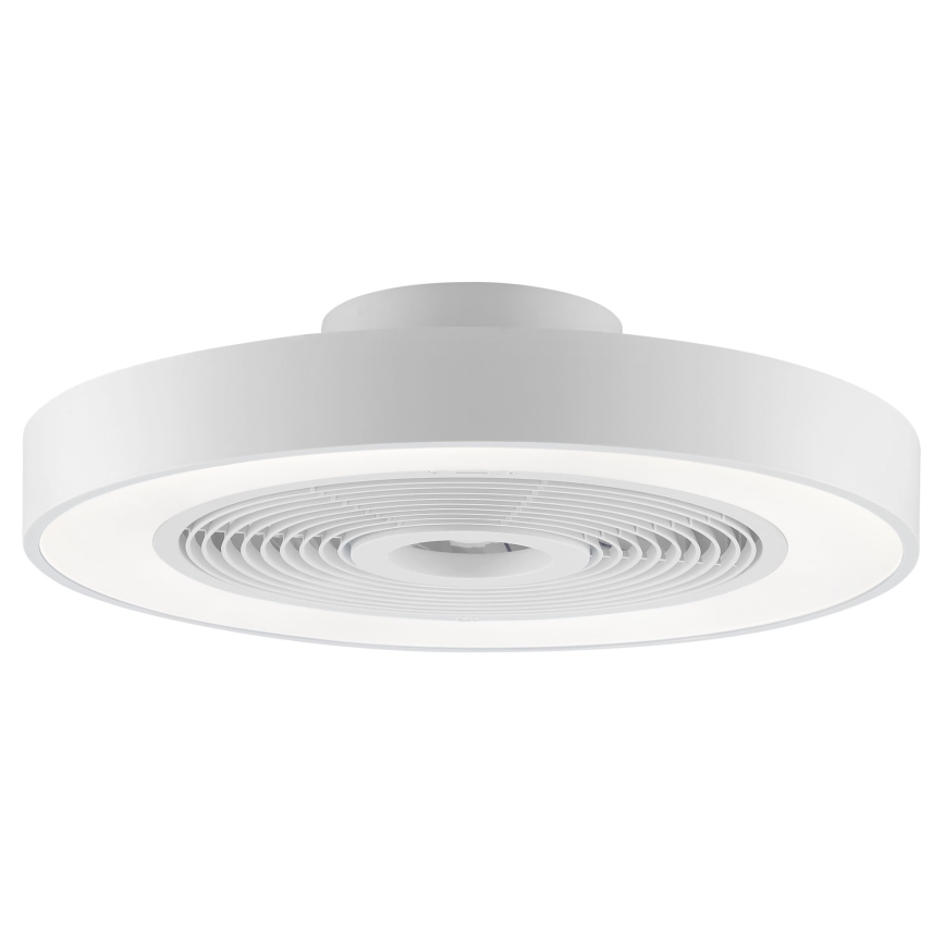 Brilliant - LED RGBW prigušivo stropno svjetlo s ventilatorom CATANIA LED/37W/230V 2700-6500K Ø 48,6 cm bijela + daljinski upravljač