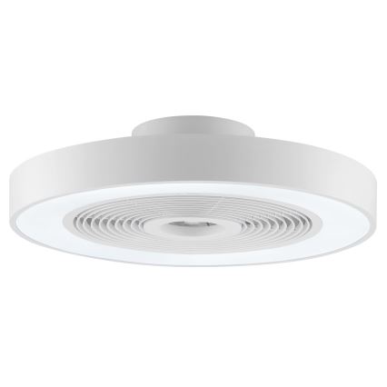 Brilliant - LED RGBW prigušivo stropno svjetlo s ventilatorom CATANIA LED/37W/230V 2700-6500K Ø 48,6 cm bijela + daljinski upravljač