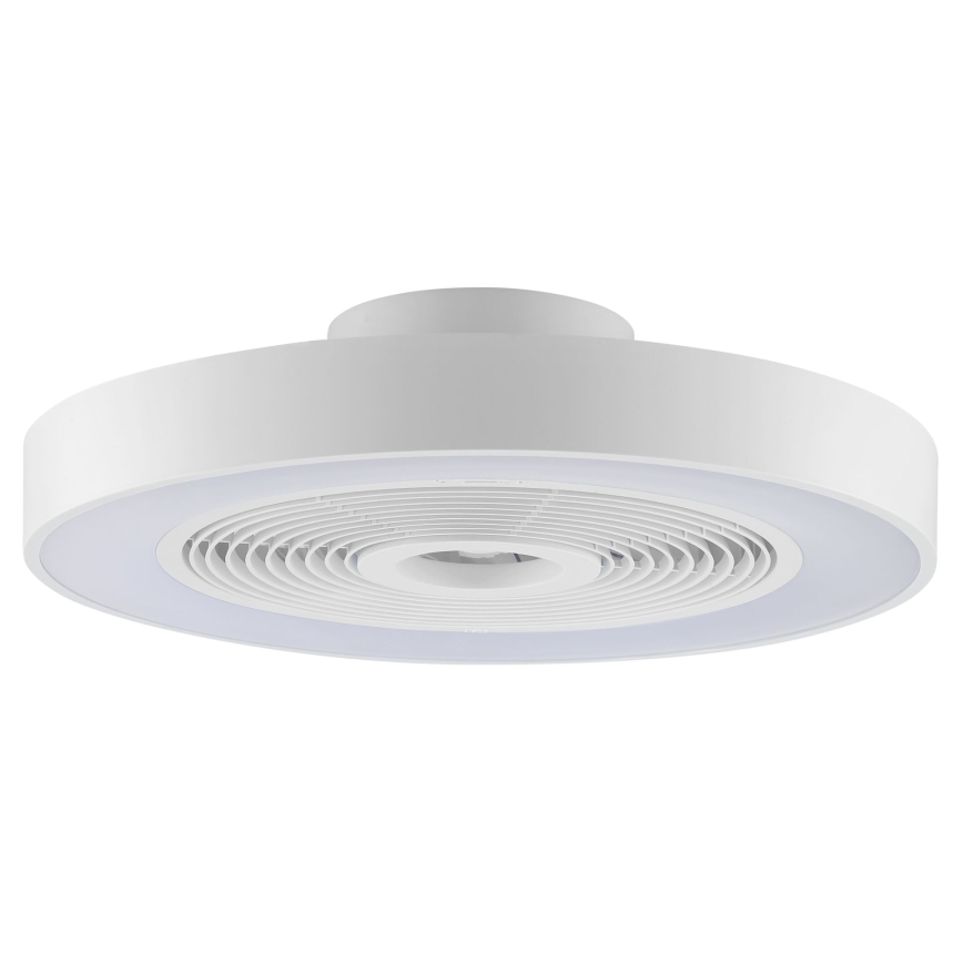 Brilliant - LED RGBW prigušivo stropno svjetlo s ventilatorom CATANIA LED/37W/230V 2700-6500K Ø 48,6 cm bijela + daljinski upravljač