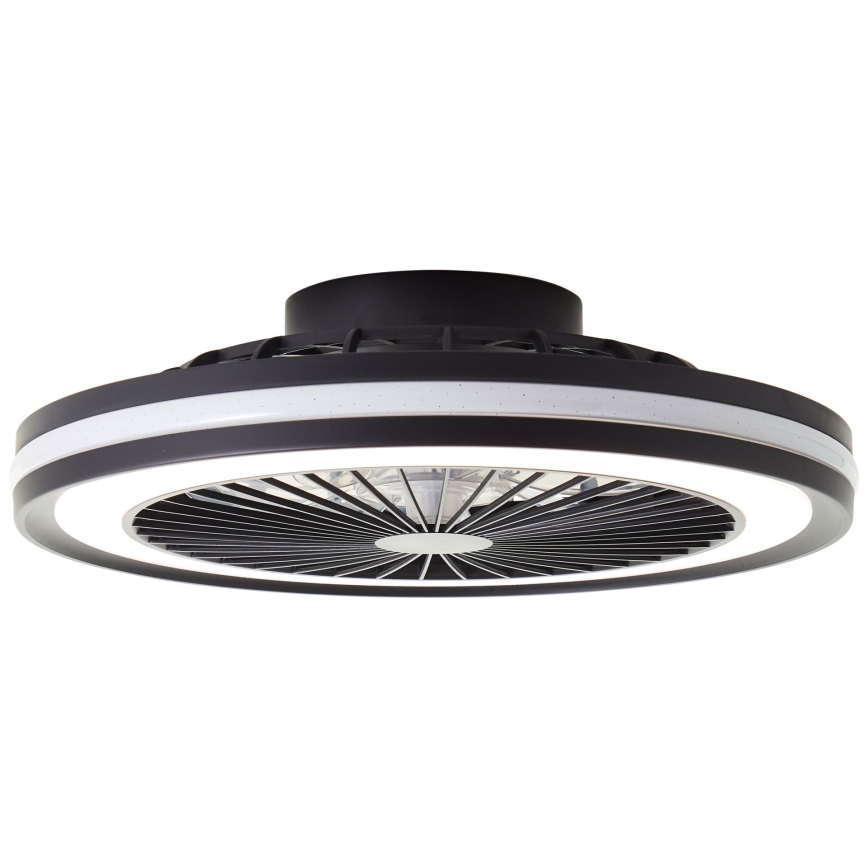 Brilliant - LED RGBW prigušivo stropno svjetlo s ventilatorom PALMERO LED/40W/230V 2700-6500K pr. 46,6 cm bež + daljinski upravljač