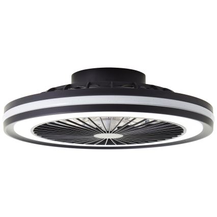 Brilliant - LED RGBW prigušivo stropno svjetlo s ventilatorom PALMERO LED/40W/230V 2700-6500K pr. 46,6 cm bež + daljinski upravljač