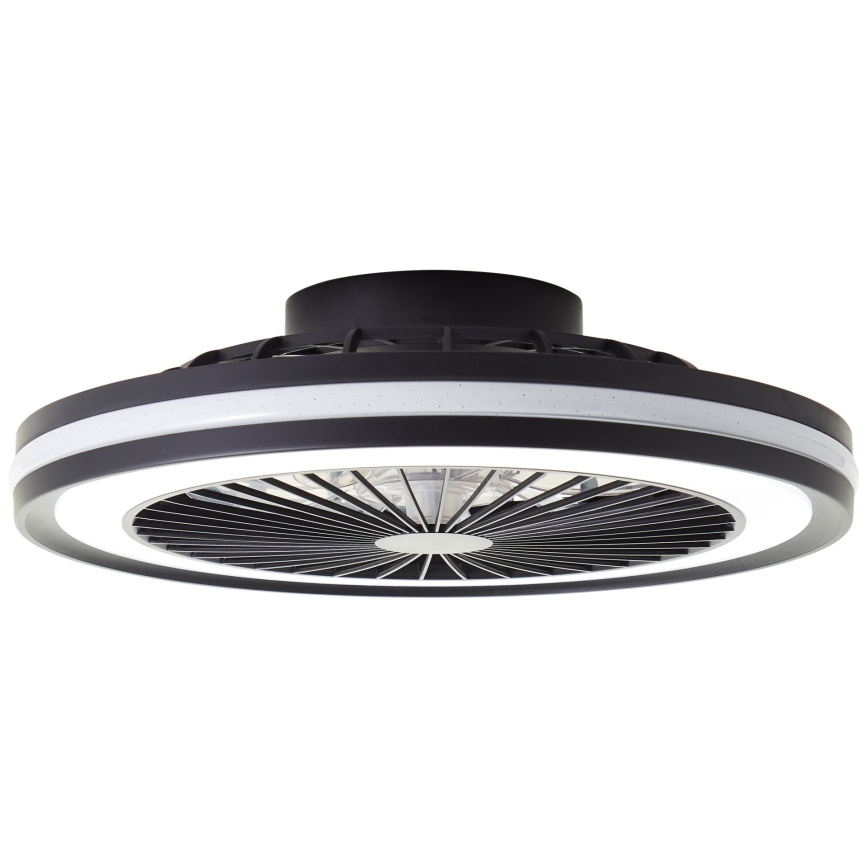 Brilliant - LED RGBW prigušivo stropno svjetlo s ventilatorom PALMERO LED/40W/230V 2700-6500K pr. 46,6 cm bež + daljinski upravljač