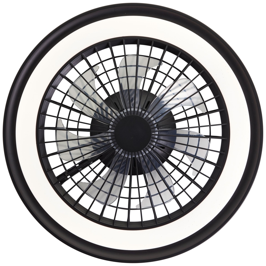 Brilliant - LED RGBW prigušivo stropno svjetlo s ventilatorom PALMERO LED/40W/230V 2700-6500K pr. 46,6 cm bež + daljinski upravljač