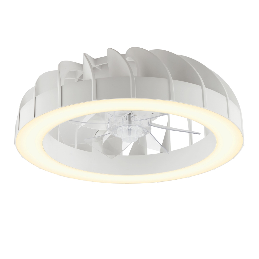 Brilliant - LED RGBW Prigušivi stropni ventilator sa svjetlom FANORA LED/30W/230V 2700-6500K pr. 46 cm bijela + daljinski upravljač