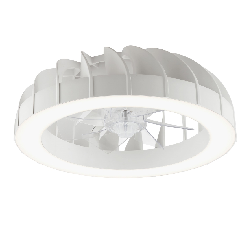 Brilliant - LED RGBW Prigušivi stropni ventilator sa svjetlom FANORA LED/30W/230V 2700-6500K pr. 46 cm bijela + daljinski upravljač