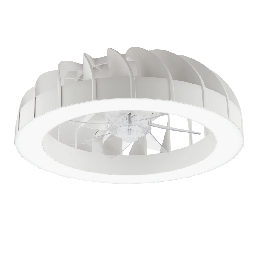 Brilliant - LED RGBW Prigušivi stropni ventilator sa svjetlom FANORA LED/30W/230V 2700-6500K pr. 46 cm bijela + daljinski upravljač