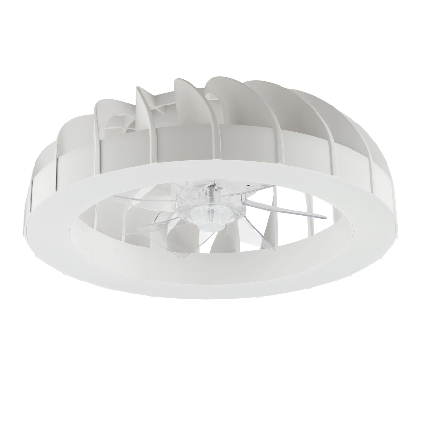 Brilliant - LED RGBW Prigušivi stropni ventilator sa svjetlom FANORA LED/30W/230V 2700-6500K pr. 46 cm bijela + daljinski upravljač