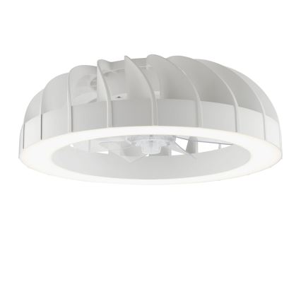 Brilliant - LED RGBW Prigušivi stropni ventilator sa svjetlom FANORA LED/30W/230V 2700-6500K pr. 46 cm bijela + daljinski upravljač