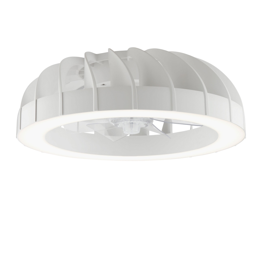 Brilliant - LED RGBW Prigušivi stropni ventilator sa svjetlom FANORA LED/30W/230V 2700-6500K pr. 46 cm bijela + daljinski upravljač