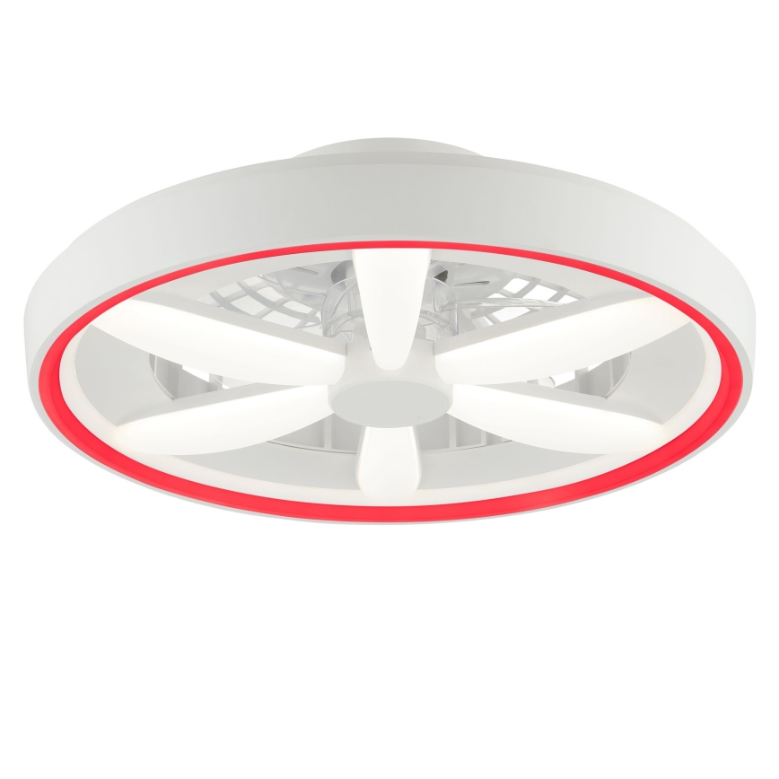 Brilliant - LED RGBW Prigušivi stropni ventilator sa svjetlom GAIANO LED/48W/230V 2700-6500K bijela + daljinski upravljač