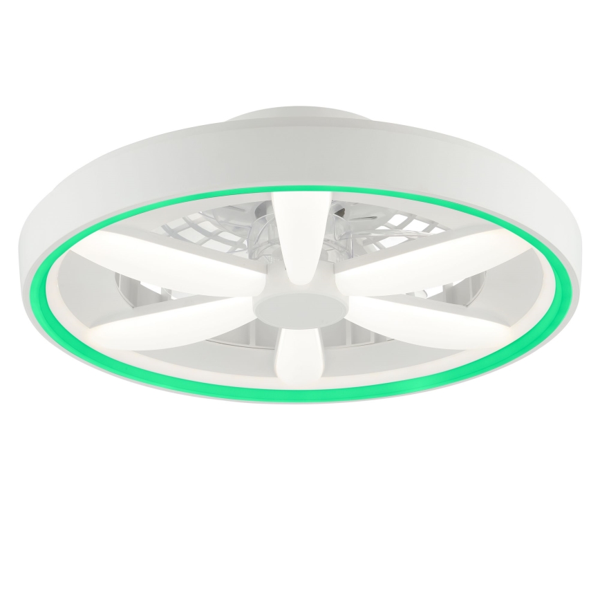 Brilliant - LED RGBW Prigušivi stropni ventilator sa svjetlom GAIANO LED/48W/230V 2700-6500K bijela + daljinski upravljač